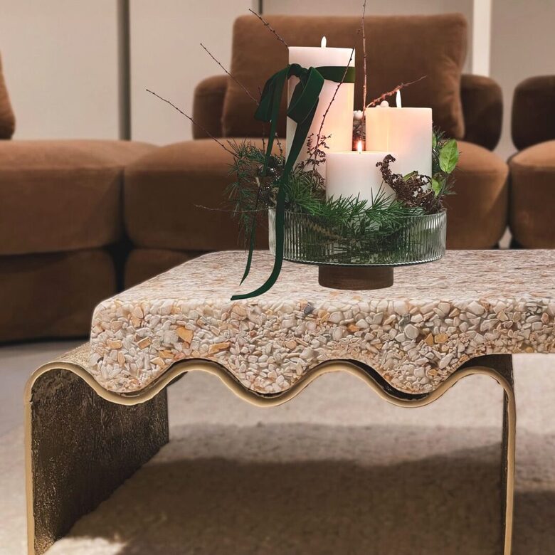 Adventes kompozīcija Forest Glow Centerpiece